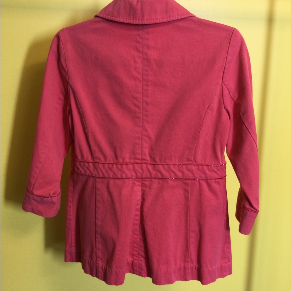 S Old Navy Maternity coral orange blazer - Picture 2 of 14